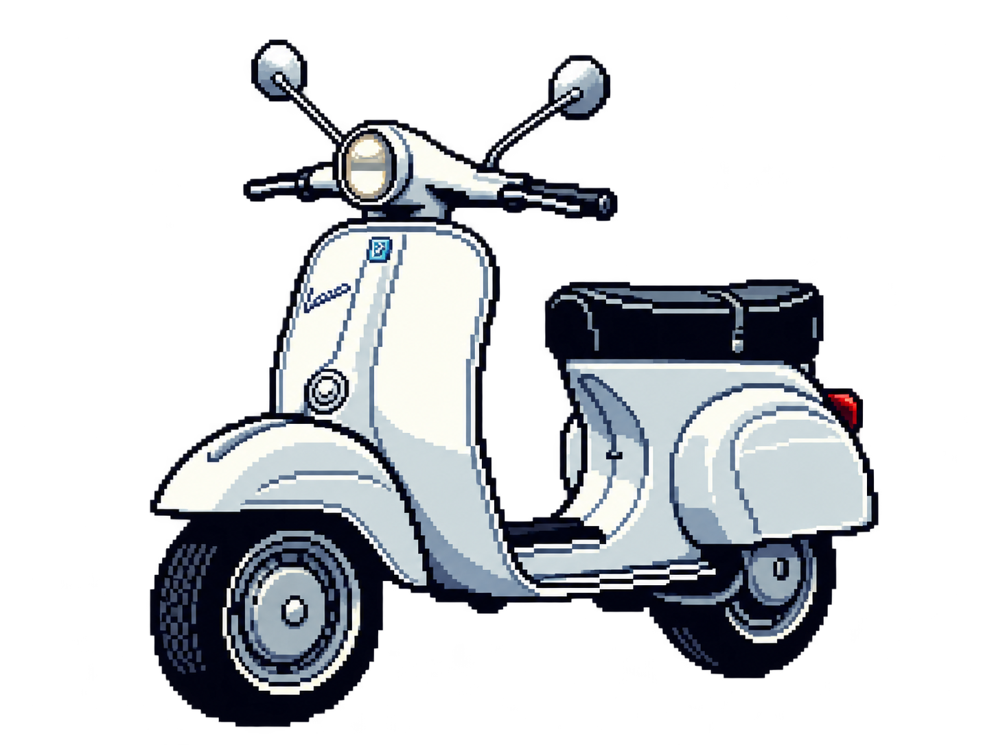 Vespa Bianca Amico