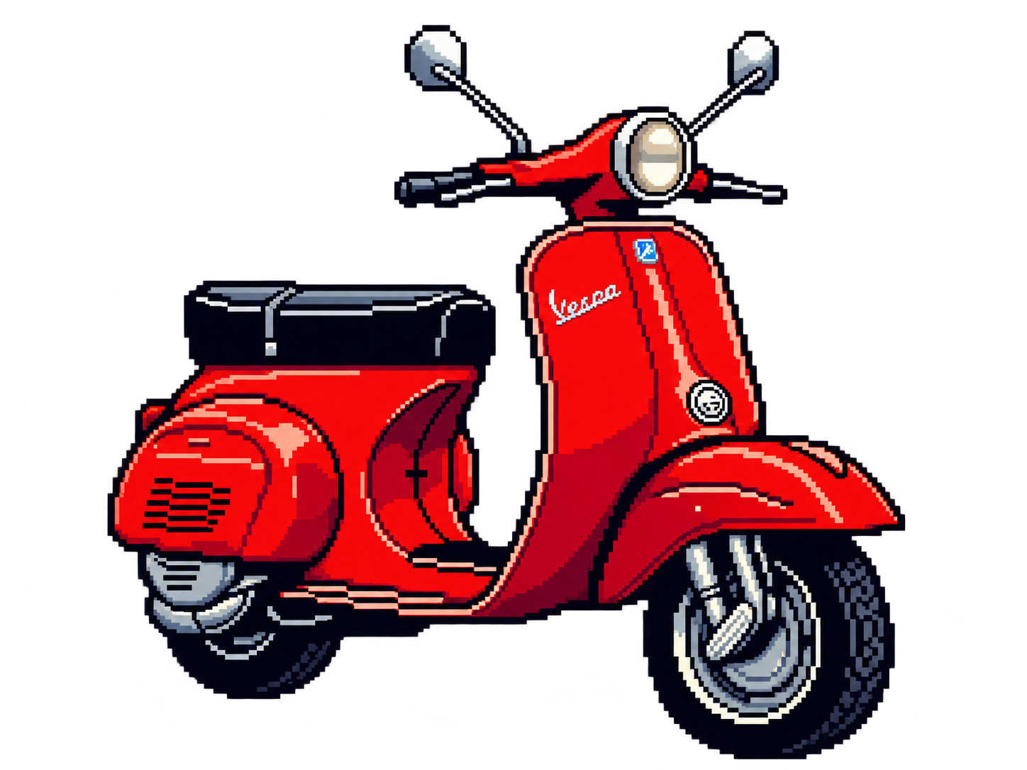 Vespa Rossa Sarpino